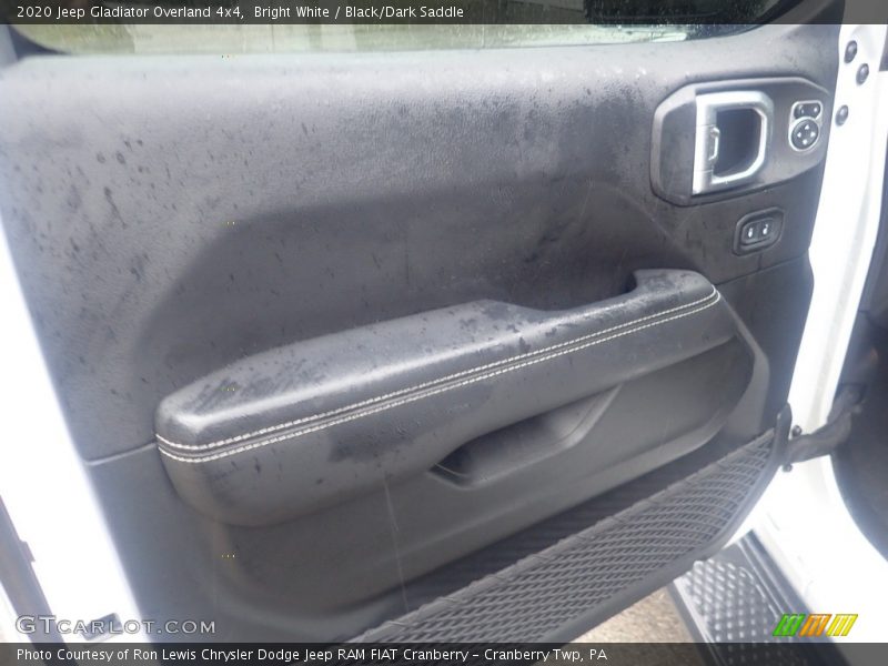 Bright White / Black/Dark Saddle 2020 Jeep Gladiator Overland 4x4