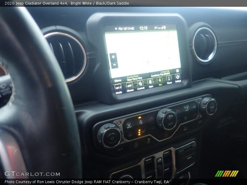 Bright White / Black/Dark Saddle 2020 Jeep Gladiator Overland 4x4