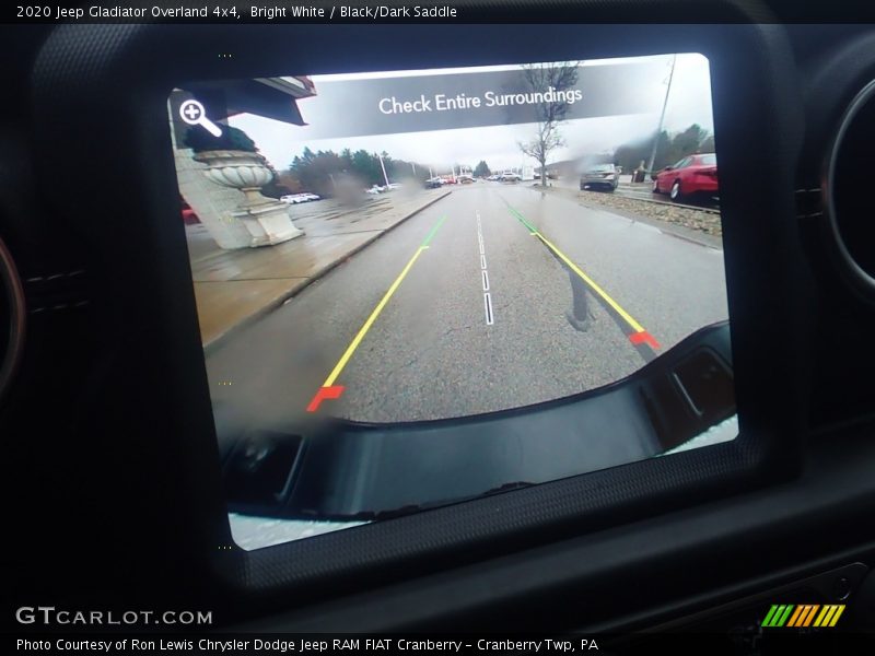 Bright White / Black/Dark Saddle 2020 Jeep Gladiator Overland 4x4