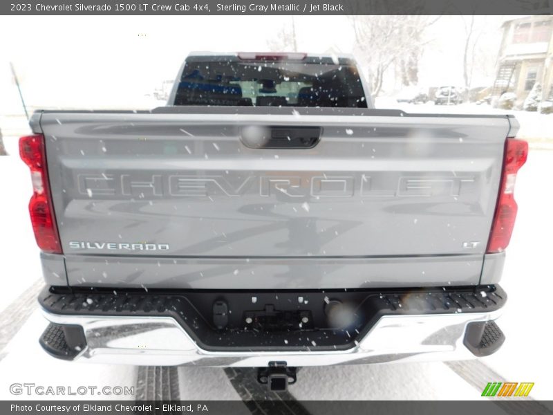 Sterling Gray Metallic / Jet Black 2023 Chevrolet Silverado 1500 LT Crew Cab 4x4