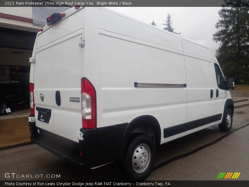 Bright White / Black 2023 Ram ProMaster 2500 High Roof Cargo Van