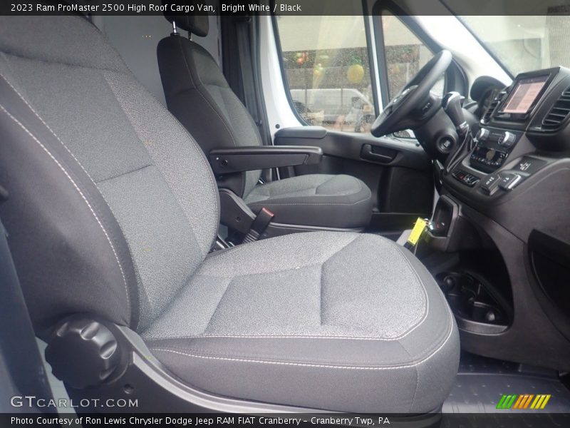 Front Seat of 2023 ProMaster 2500 High Roof Cargo Van