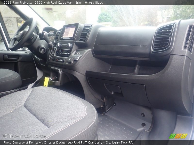 Dashboard of 2023 ProMaster 2500 High Roof Cargo Van