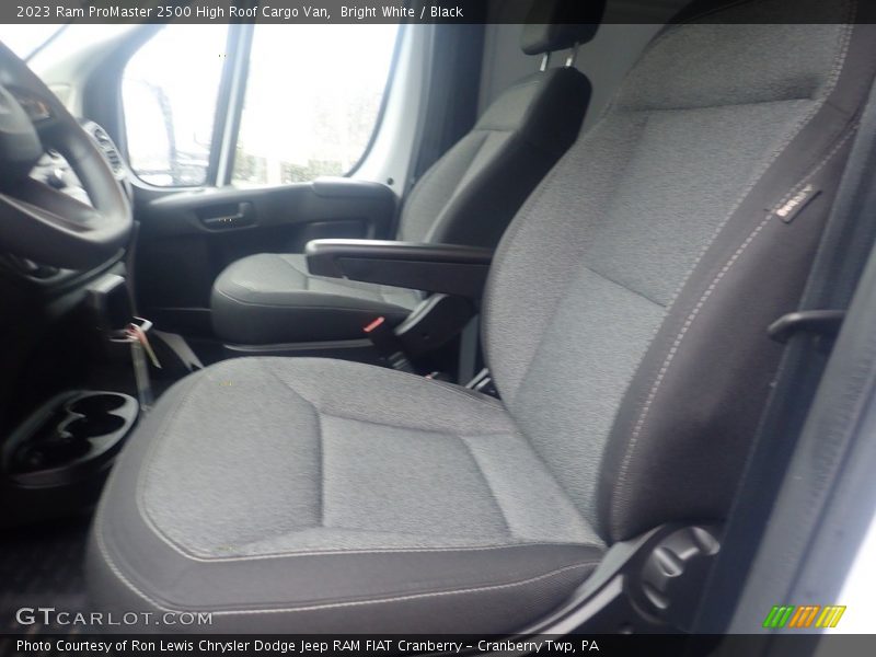 Bright White / Black 2023 Ram ProMaster 2500 High Roof Cargo Van