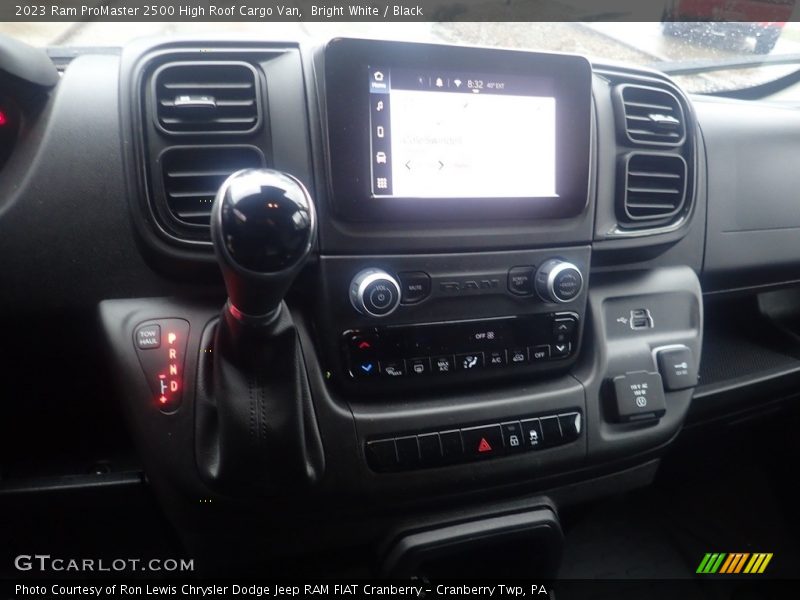 Controls of 2023 ProMaster 2500 High Roof Cargo Van