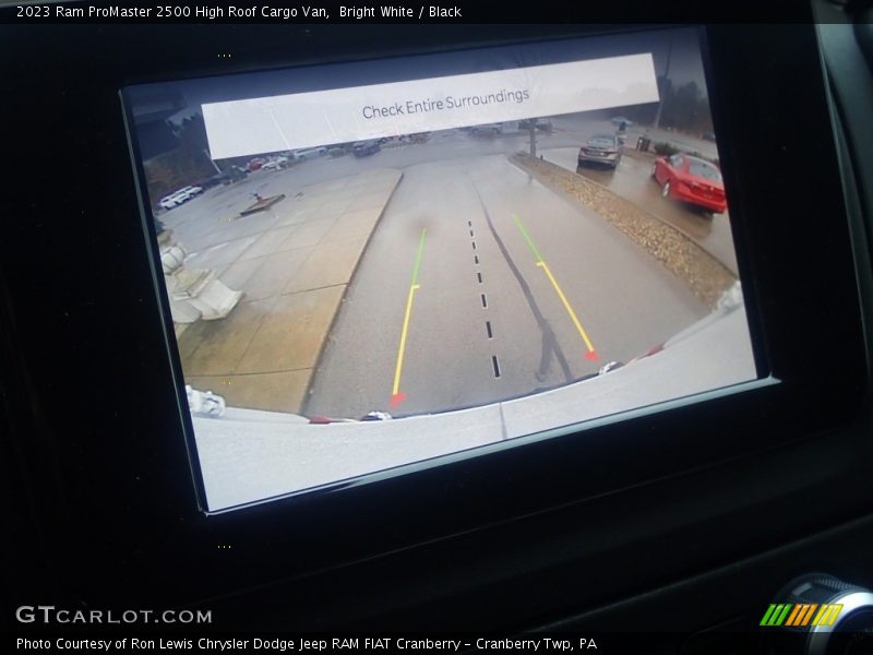 Bright White / Black 2023 Ram ProMaster 2500 High Roof Cargo Van