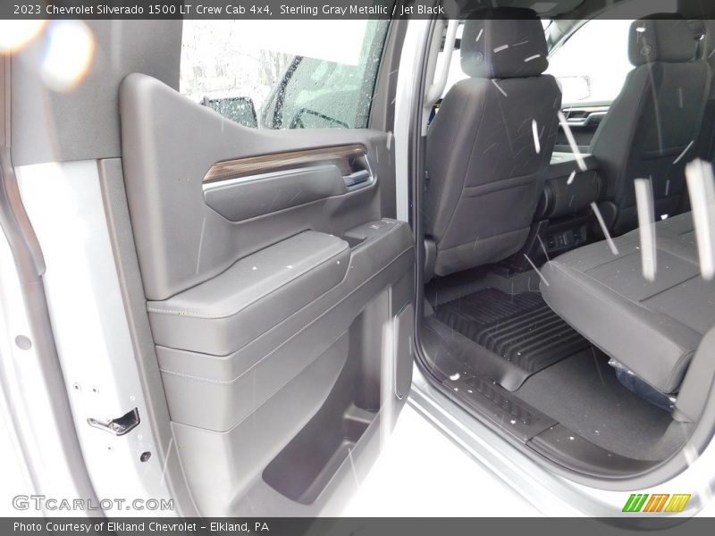 Sterling Gray Metallic / Jet Black 2023 Chevrolet Silverado 1500 LT Crew Cab 4x4