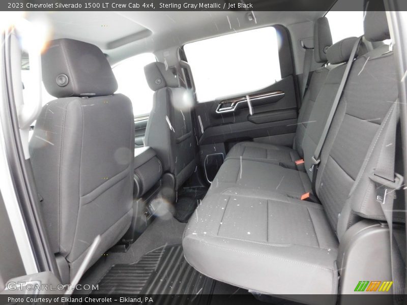 Sterling Gray Metallic / Jet Black 2023 Chevrolet Silverado 1500 LT Crew Cab 4x4