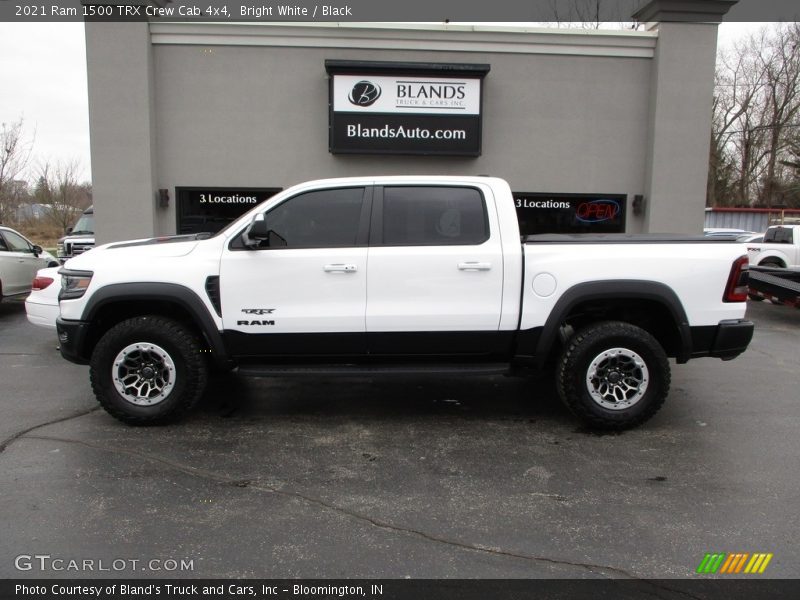 Bright White / Black 2021 Ram 1500 TRX Crew Cab 4x4