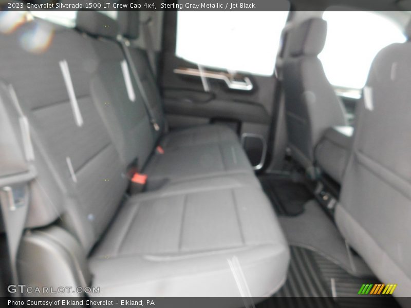 Sterling Gray Metallic / Jet Black 2023 Chevrolet Silverado 1500 LT Crew Cab 4x4