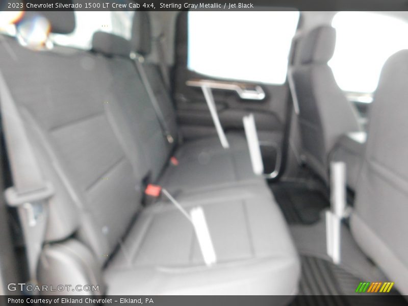 Sterling Gray Metallic / Jet Black 2023 Chevrolet Silverado 1500 LT Crew Cab 4x4
