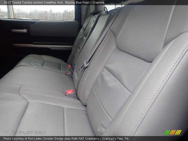 Blazing Blue Pearl / Graphite 2017 Toyota Tundra Limited CrewMax 4x4
