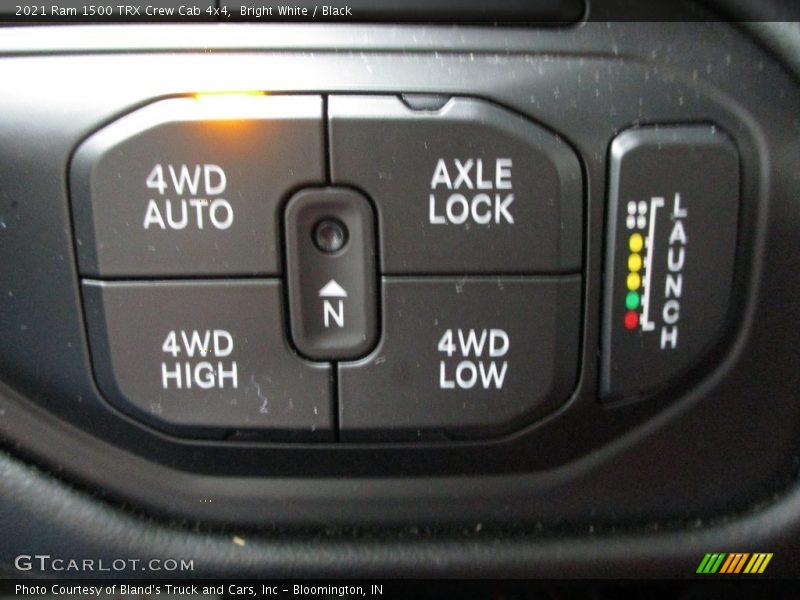 Controls of 2021 1500 TRX Crew Cab 4x4