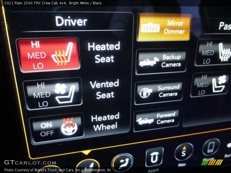 Bright White / Black 2021 Ram 1500 TRX Crew Cab 4x4