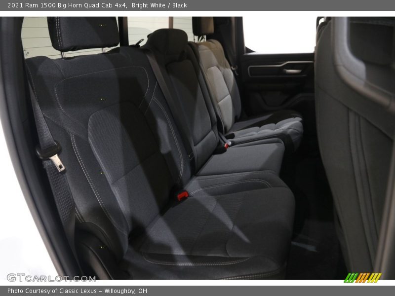 Bright White / Black 2021 Ram 1500 Big Horn Quad Cab 4x4