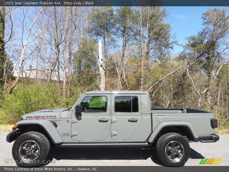 Sting-Gray / Black 2023 Jeep Gladiator Rubicon 4x4