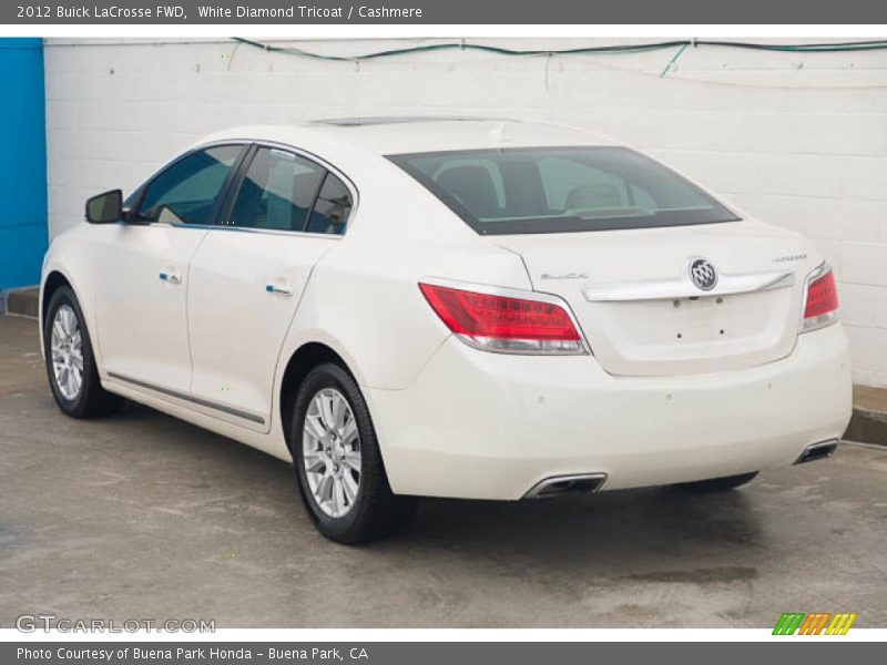 White Diamond Tricoat / Cashmere 2012 Buick LaCrosse FWD