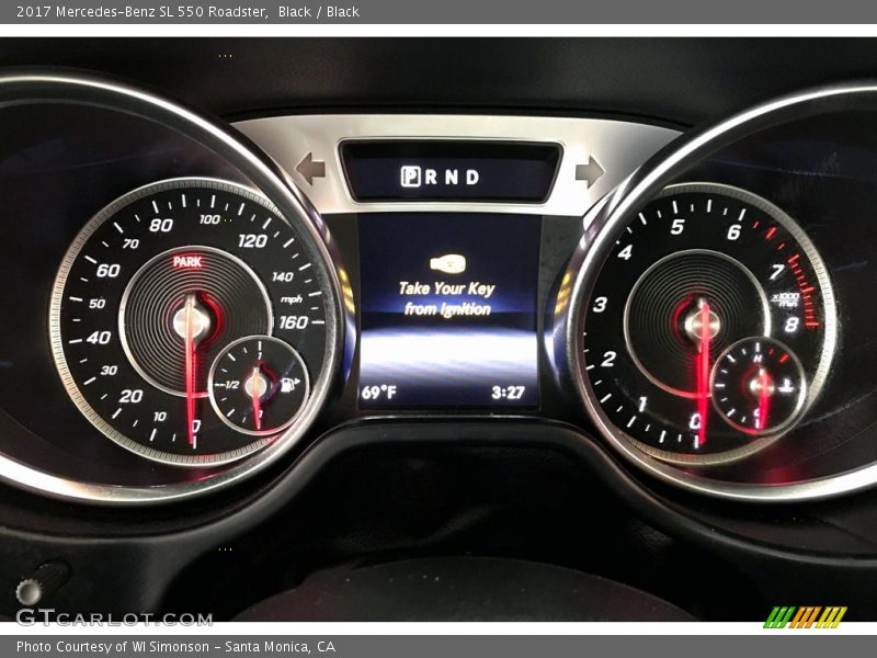  2017 SL 550 Roadster 550 Roadster Gauges