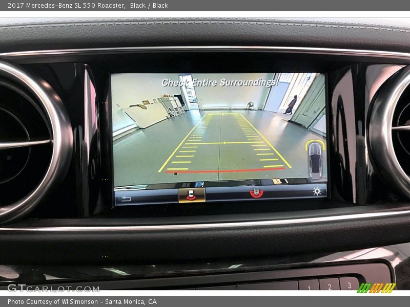 Black / Black 2017 Mercedes-Benz SL 550 Roadster