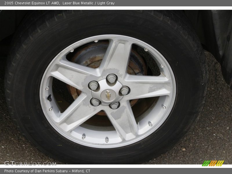 Laser Blue Metallic / Light Gray 2005 Chevrolet Equinox LT AWD