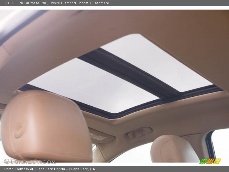 Sunroof of 2012 LaCrosse FWD