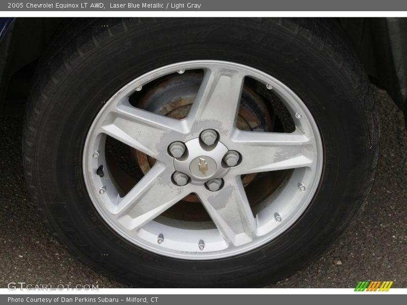 Laser Blue Metallic / Light Gray 2005 Chevrolet Equinox LT AWD
