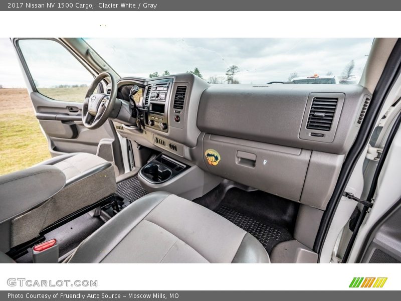 Glacier White / Gray 2017 Nissan NV 1500 Cargo