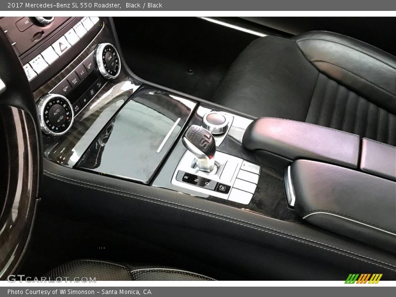 Black / Black 2017 Mercedes-Benz SL 550 Roadster