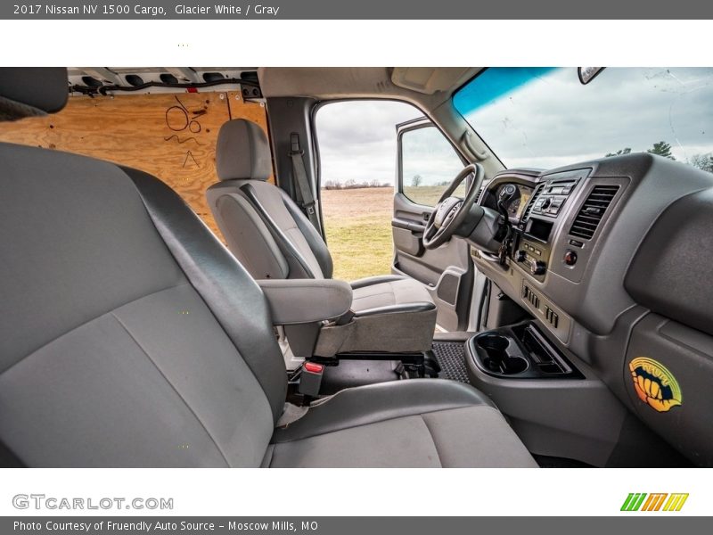 Glacier White / Gray 2017 Nissan NV 1500 Cargo