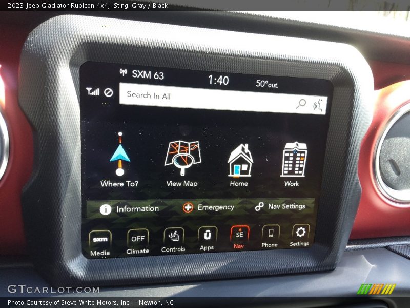 Sting-Gray / Black 2023 Jeep Gladiator Rubicon 4x4