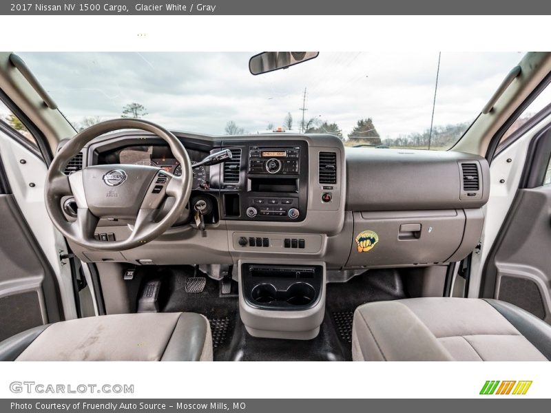 Glacier White / Gray 2017 Nissan NV 1500 Cargo