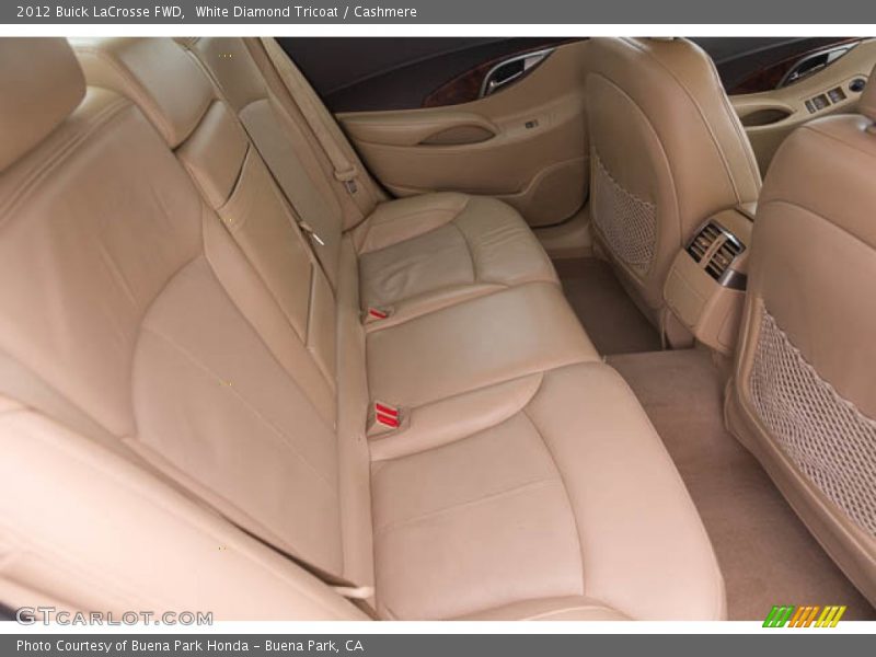 Rear Seat of 2012 LaCrosse FWD