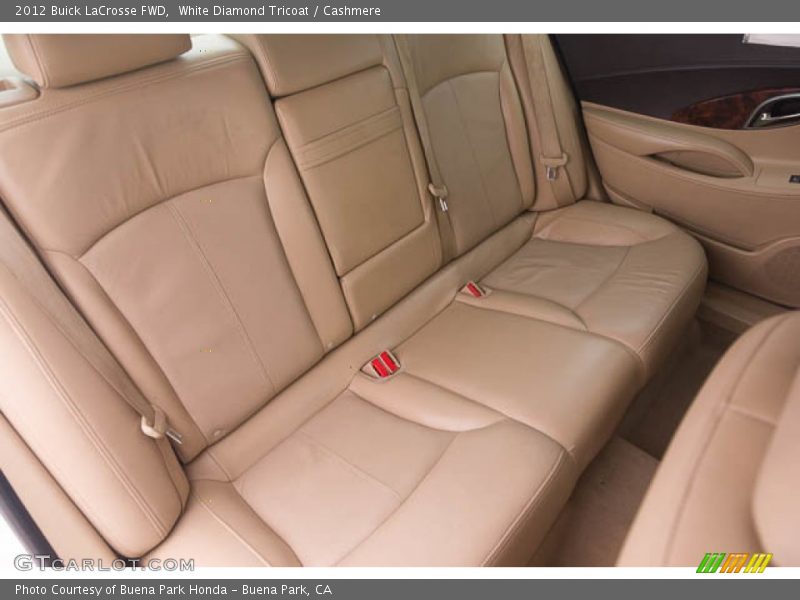 Rear Seat of 2012 LaCrosse FWD