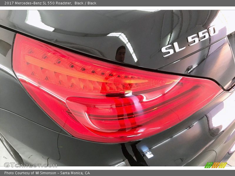 Black / Black 2017 Mercedes-Benz SL 550 Roadster