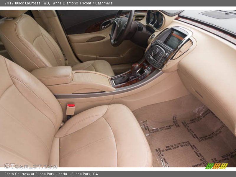 White Diamond Tricoat / Cashmere 2012 Buick LaCrosse FWD