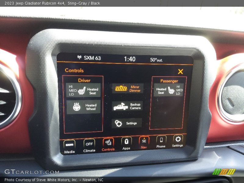 Sting-Gray / Black 2023 Jeep Gladiator Rubicon 4x4