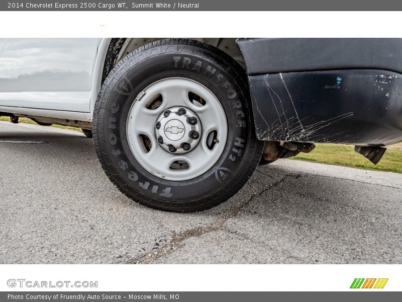 Summit White / Neutral 2014 Chevrolet Express 2500 Cargo WT