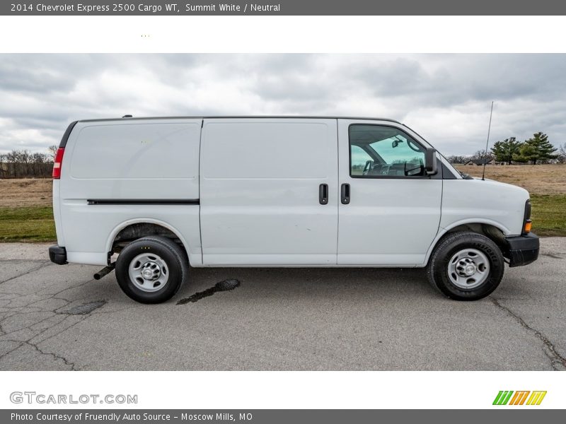 Summit White / Neutral 2014 Chevrolet Express 2500 Cargo WT