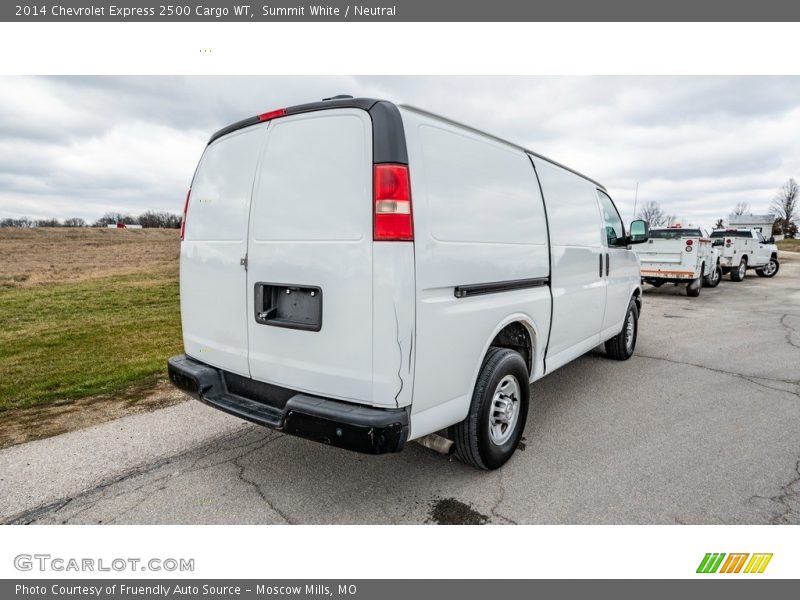 Summit White / Neutral 2014 Chevrolet Express 2500 Cargo WT