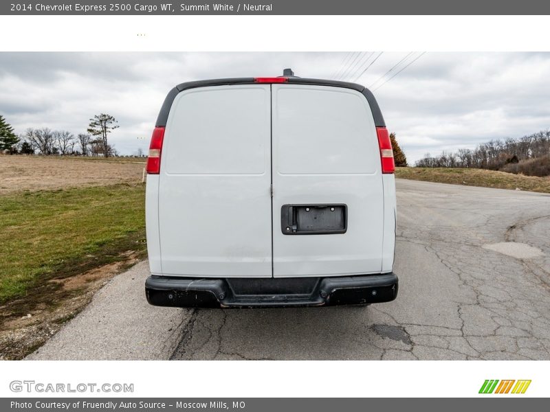 Summit White / Neutral 2014 Chevrolet Express 2500 Cargo WT