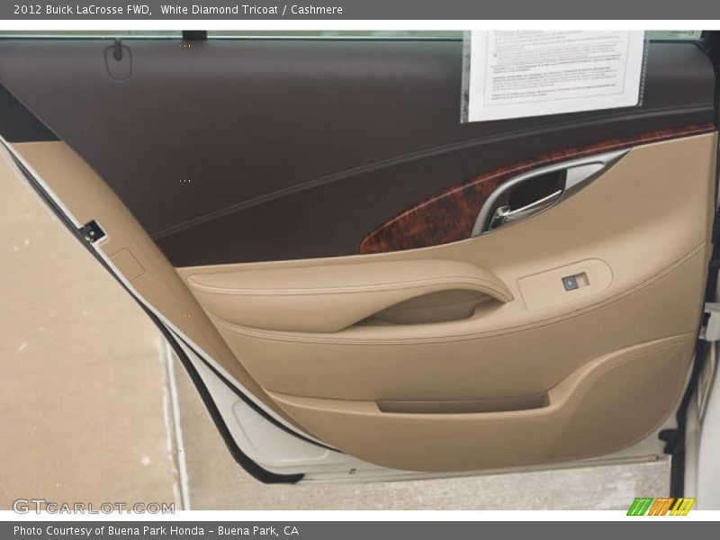 White Diamond Tricoat / Cashmere 2012 Buick LaCrosse FWD