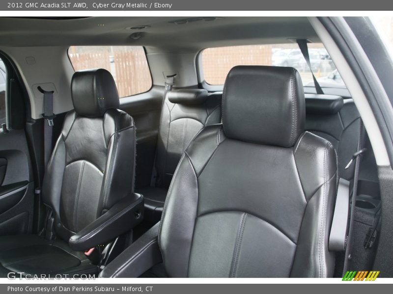 Cyber Gray Metallic / Ebony 2012 GMC Acadia SLT AWD