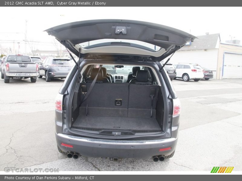 Cyber Gray Metallic / Ebony 2012 GMC Acadia SLT AWD