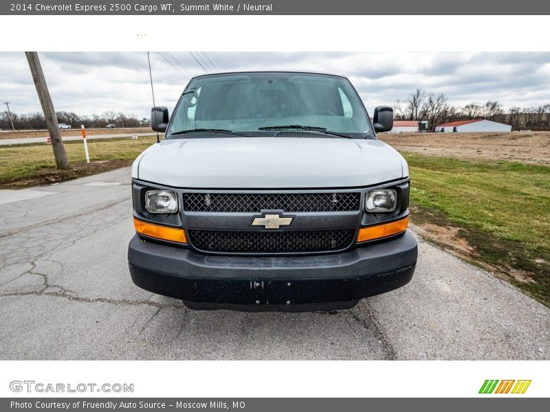 Summit White / Neutral 2014 Chevrolet Express 2500 Cargo WT