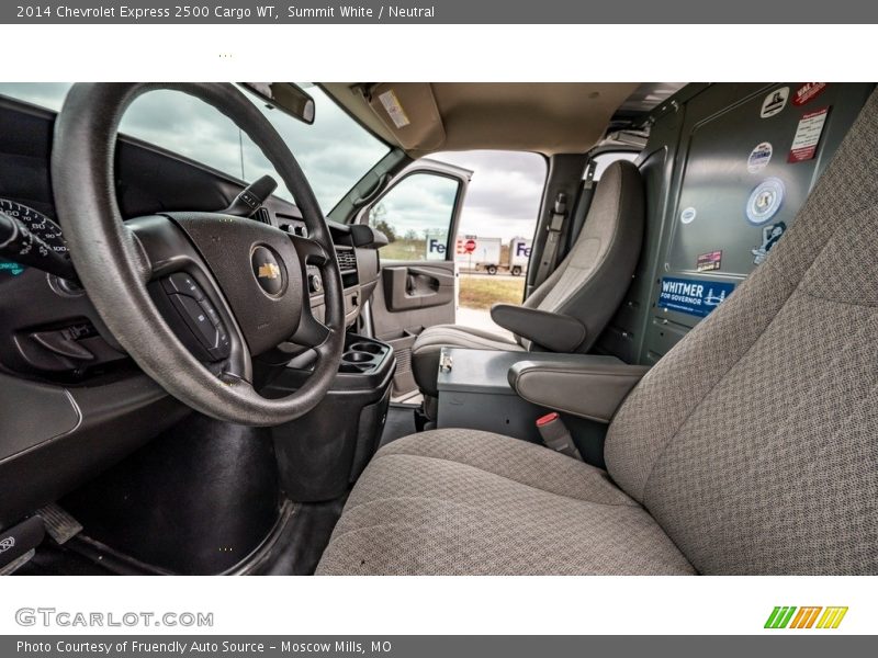 Summit White / Neutral 2014 Chevrolet Express 2500 Cargo WT