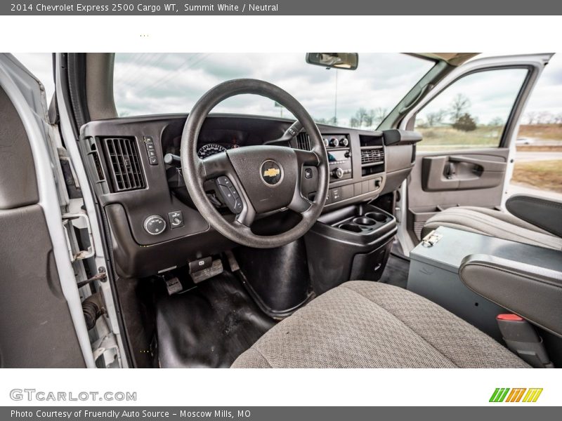 Summit White / Neutral 2014 Chevrolet Express 2500 Cargo WT