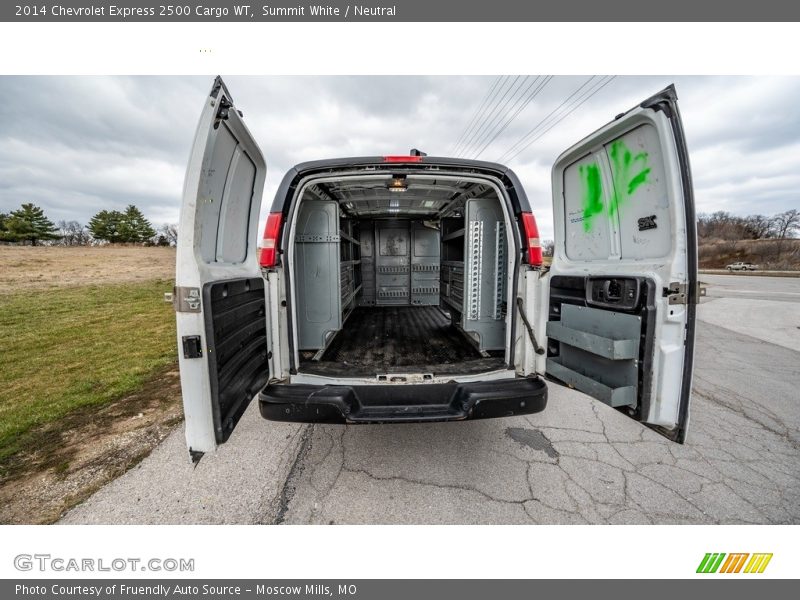 Summit White / Neutral 2014 Chevrolet Express 2500 Cargo WT
