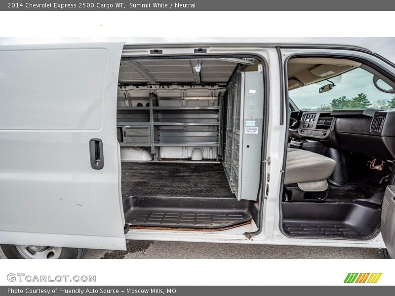 Summit White / Neutral 2014 Chevrolet Express 2500 Cargo WT
