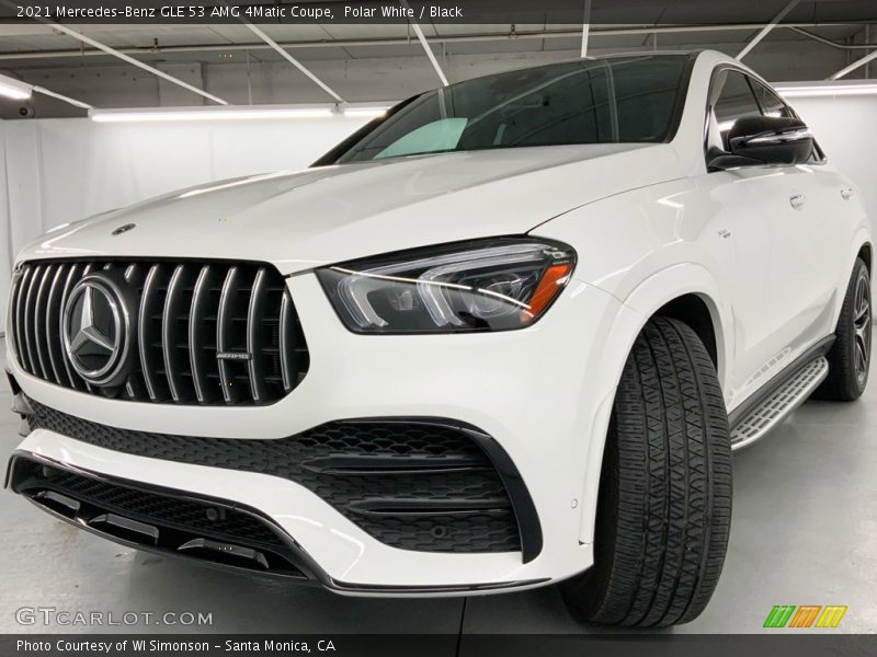 Polar White / Black 2021 Mercedes-Benz GLE 53 AMG 4Matic Coupe