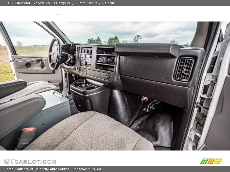 Summit White / Neutral 2014 Chevrolet Express 2500 Cargo WT